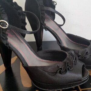 Sac et soulier 6 talons 4 pouces pour soirée